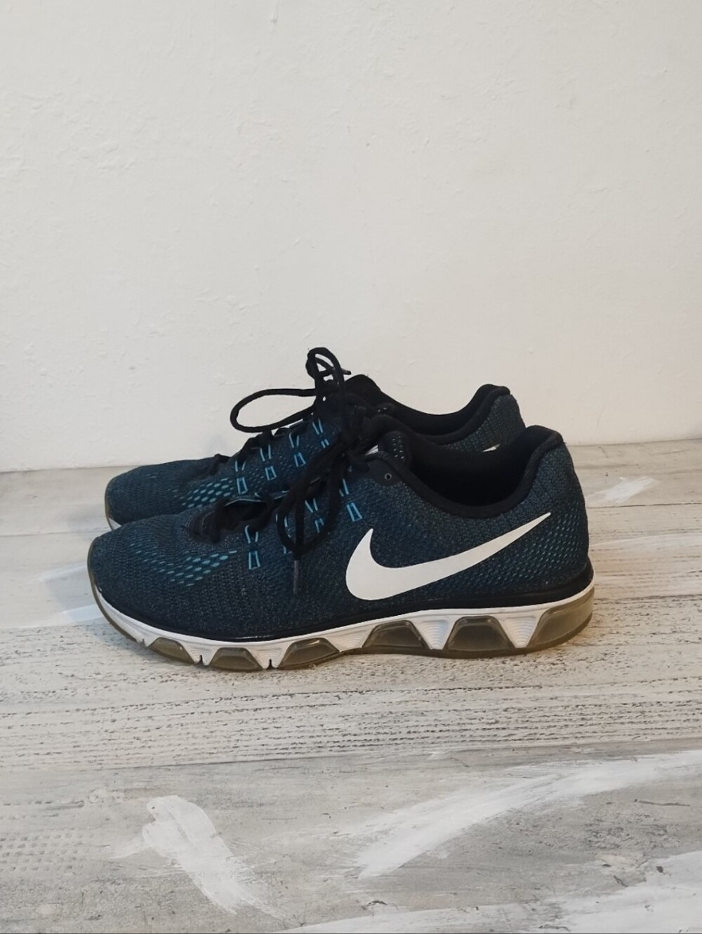 Nike Air max tailwind 8 (men's size 10 usa) blue green running shoes